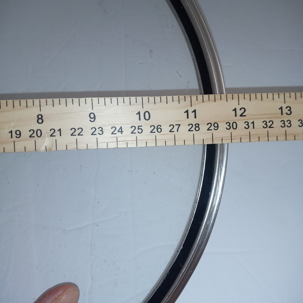 Calphalon Replacement Glass Lid Cover For Fry Pan 11.75" Rim 12" Outer 12" - Picture 3 of 3